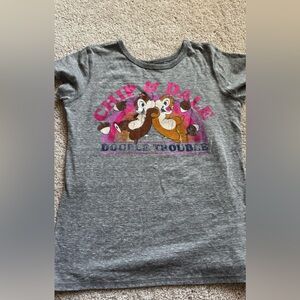Disney Gray Chip & Dale Kids Tee